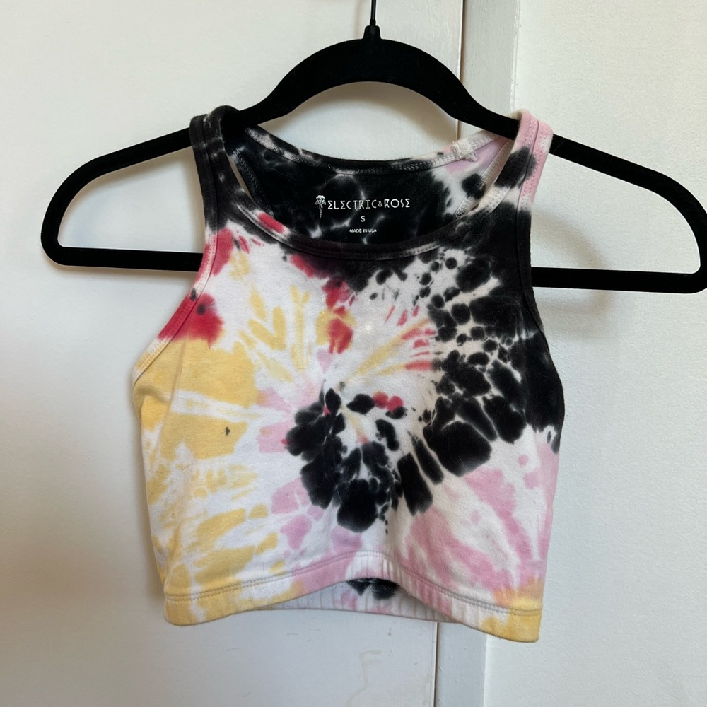 ELECTRIC&ROSE Tie dye bralette